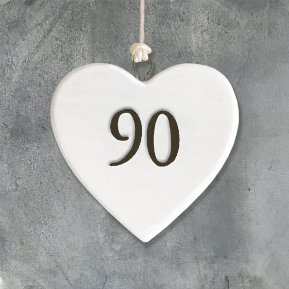 90 Porcelain Heart - Daisy Park