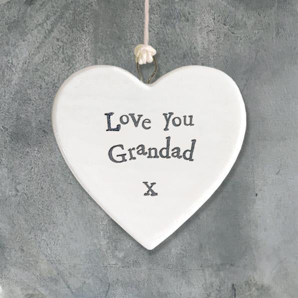 Love you grandad small heart - Daisy Park