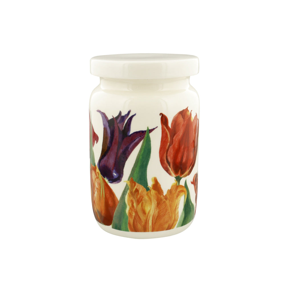 Emma Bridgewater Flowers Tulip Large Jam Jar w Lid - Daisy Park