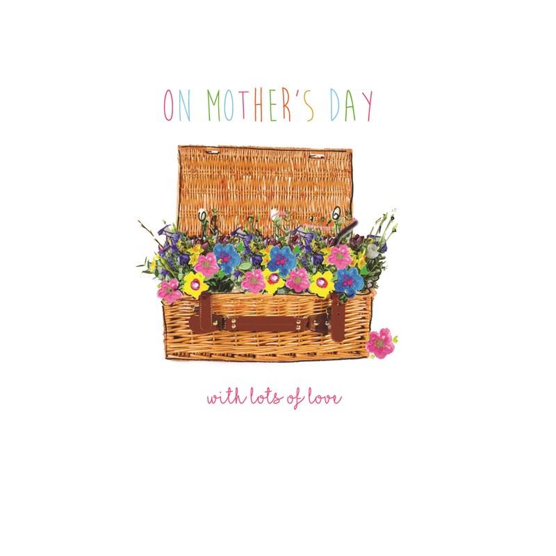 On Mother's Day hamper card - Daisy Park