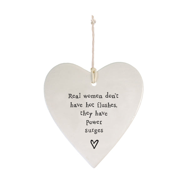 Real women hot flushes ceramic heart - Daisy Park