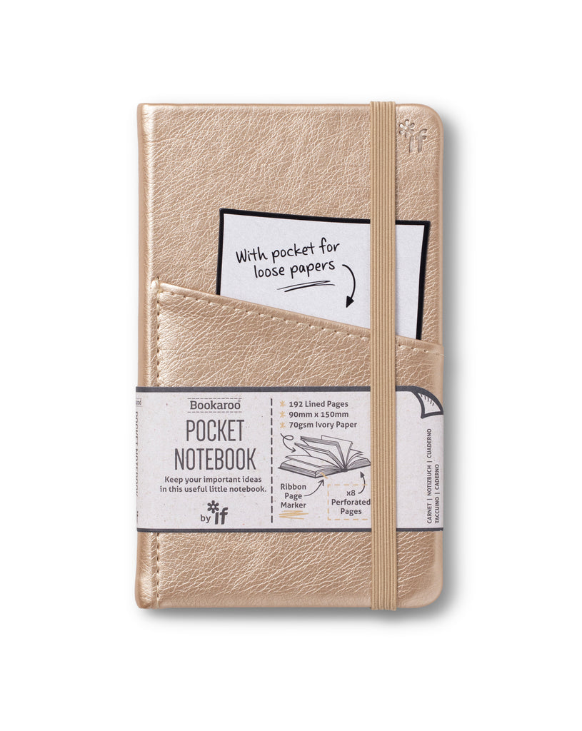 Bookaroo A6 pocket notebook - Daisy Park