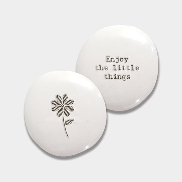 East of India porcelain pebbles for all occasions - Daisy Park