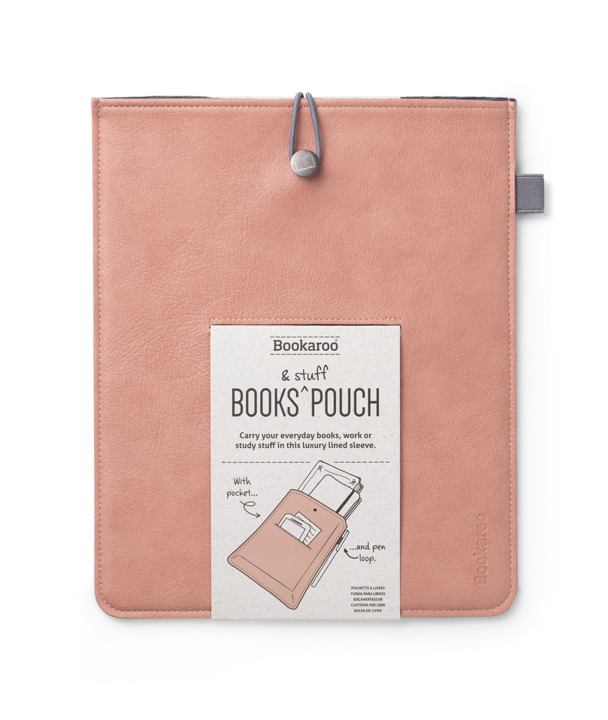 Bookaroo Books and stuff blush pouch - Daisy Park