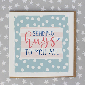 Sending Hugs To You Card - Daisy Park
