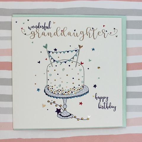 Happy Birthday - Granddaughter Card - Daisy Park