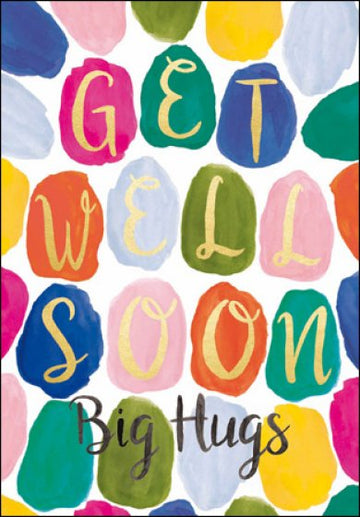 Get Well Soon Big Hugs Card - Daisy Park