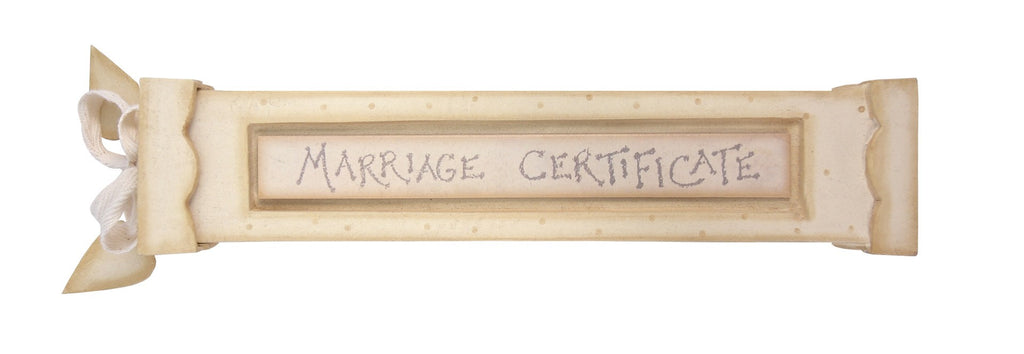 Marriage certificate holder - Daisy Park
