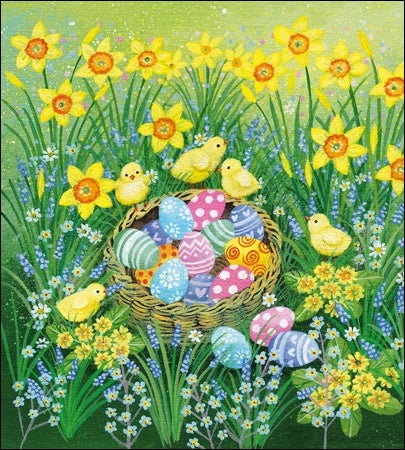 Easter Eggs Card - Daisy Park