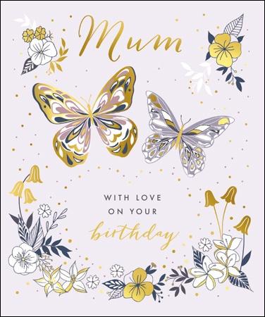 Beautiful Mum Birthday Card - Daisy Park