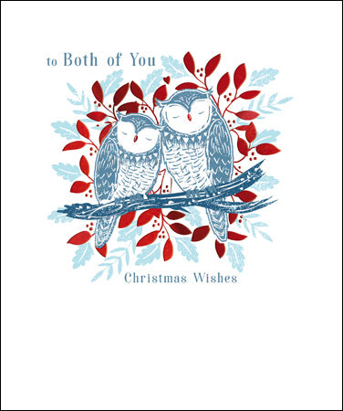 To you both Christmas Wishes Card - Daisy Park