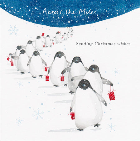 Across the miles - Follow my leader Christmas Card - Daisy Park