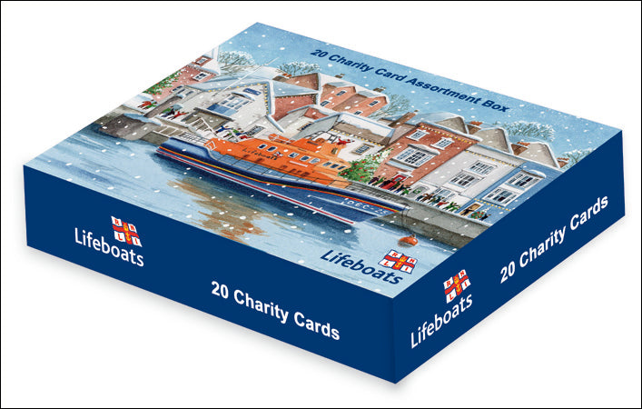 RNLI Box 2022 of Christmas Cards - Daisy Park