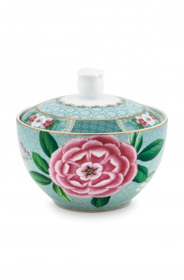 Pip Studio Blushing Birds blue sugar bowl - Daisy Park