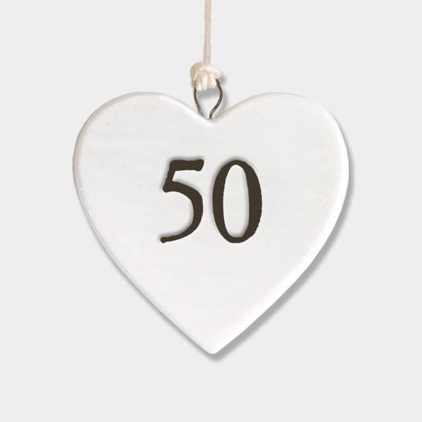50 Porcelain Heart - Daisy Park
