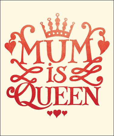 Emma Bridgewater Mum is Queen Card - Daisy Park