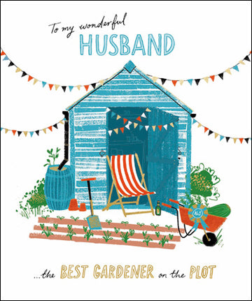 Garden Bliss Husband card - Daisy Park