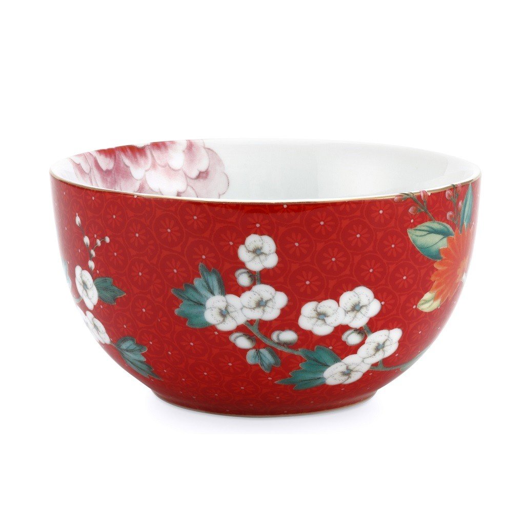 Pip Studio Blushing Birds Red 12cm bowl - Daisy Park