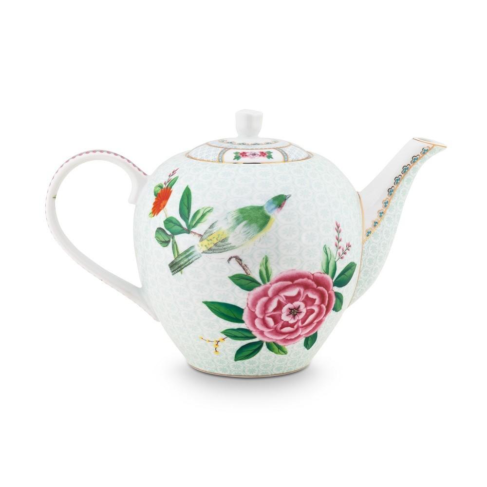 Pip Studio Blushing birds large white teapot - Daisy Park
