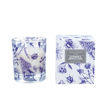 Blue Meadow scented boxed candle pot - Daisy Park