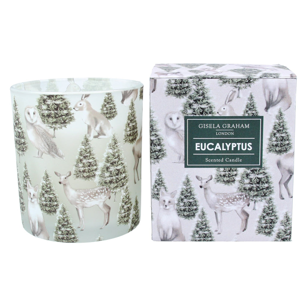 Boxed scented candle - Eucalyptus deer large - Daisy Park