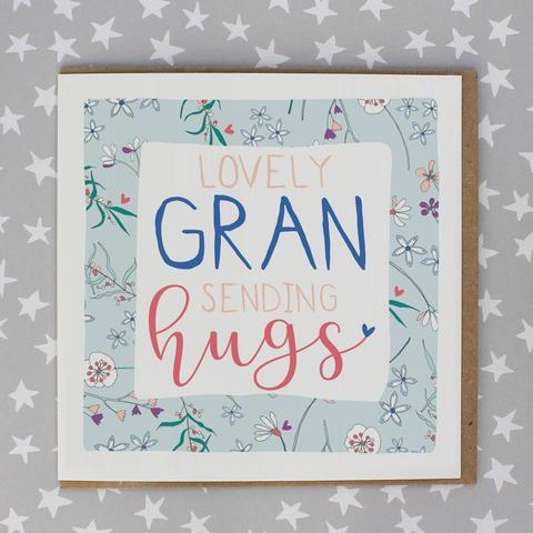 Sending Hugs Gran Card - Daisy Park