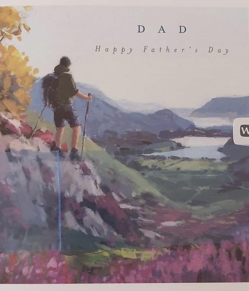 Great outdoors Father's day card - Daisy Park
