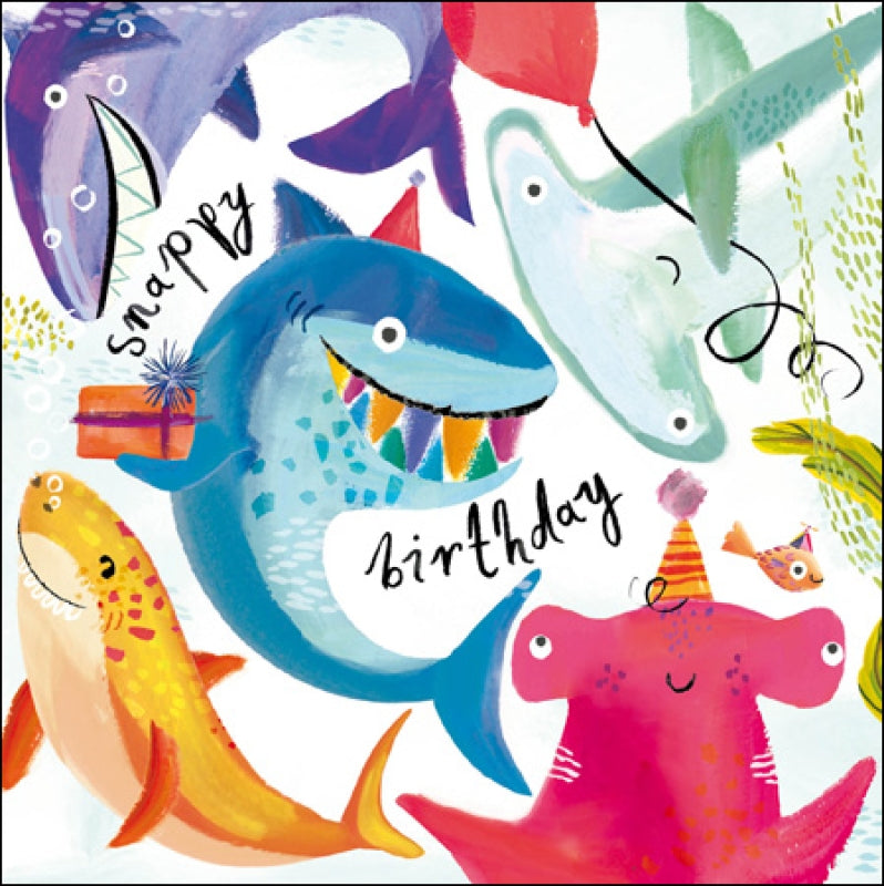 Snappy birthday card - Daisy Park
