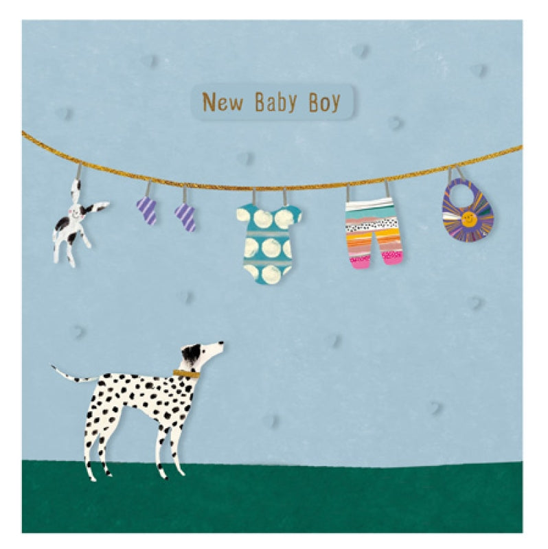 He's arrived card - Daisy Park