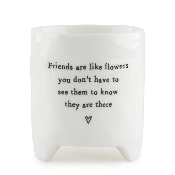 East of India Friends are like flowers planter - Daisy Park