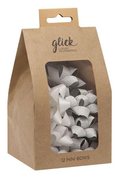 Multipack Silver Gift Bows - Daisy Park