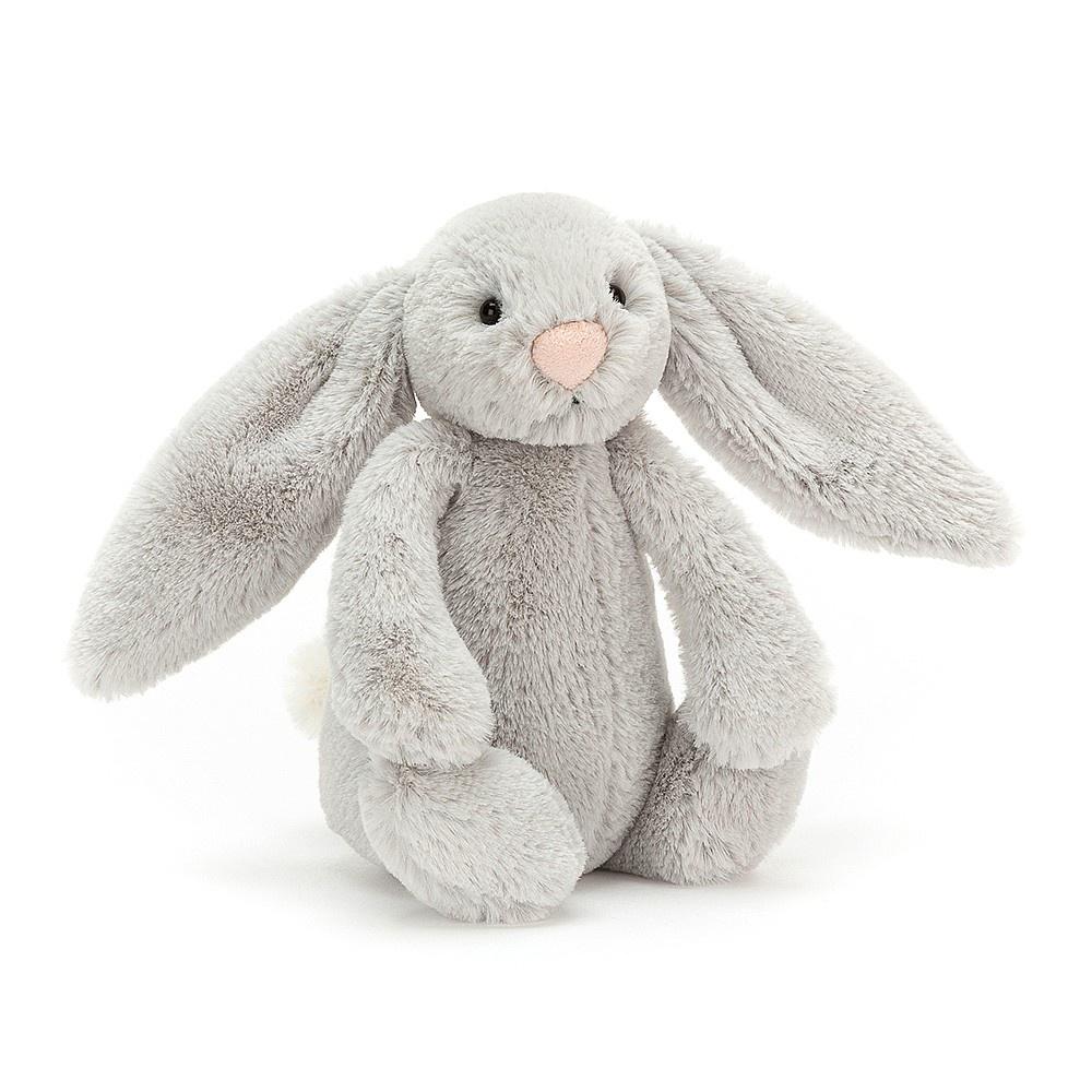 Jellycat Bashful silver bunny  small - Daisy Park