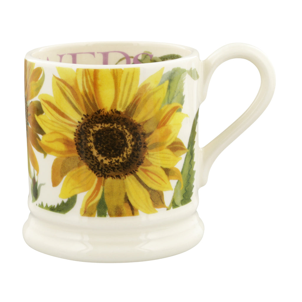 Emma Bridgewater Flowers Sunflower 1/2 Pint Mug - Daisy Park