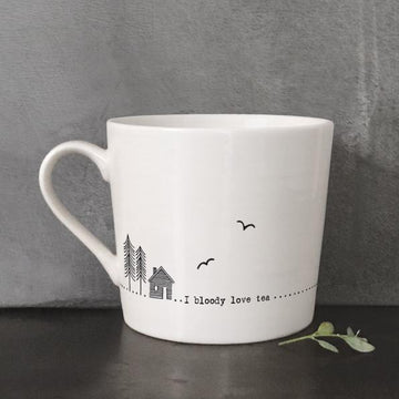 East of India Mug - I Bloody Love Tea - Daisy Park