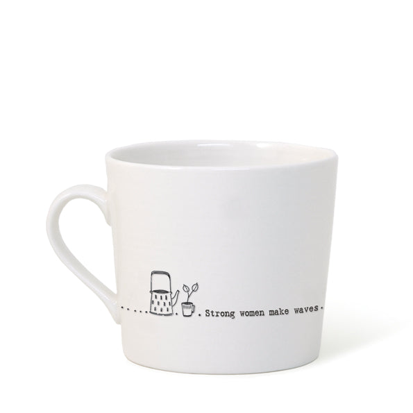 East of India Strong women boxed mug - Daisy Park