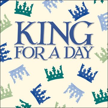 Emma Bridgewater King for a day card - Daisy Park