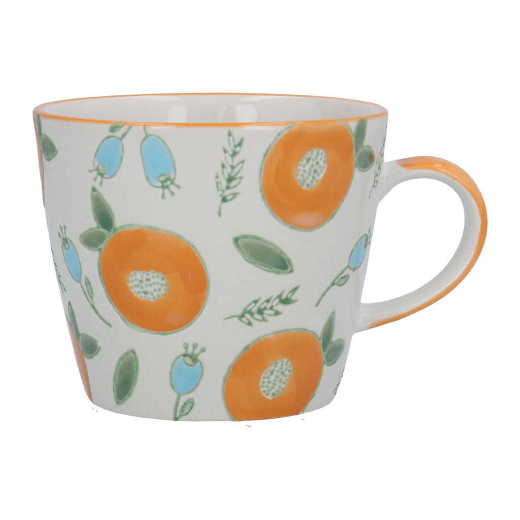 Apricot & Berry Ceramic Mug - Daisy Park