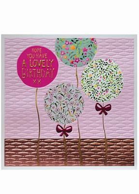 Birthday Balloons Card - Daisy Park