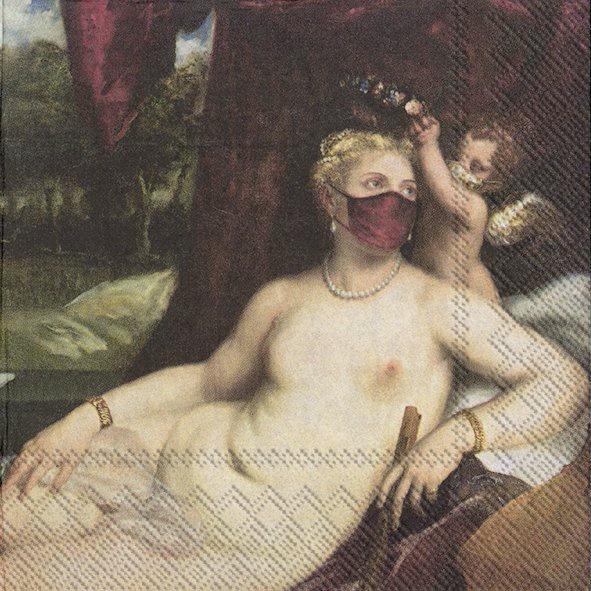 Venus lunch napkins - Daisy Park