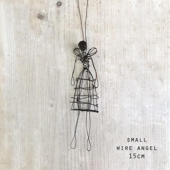 Woven wire angel - small - Daisy Park