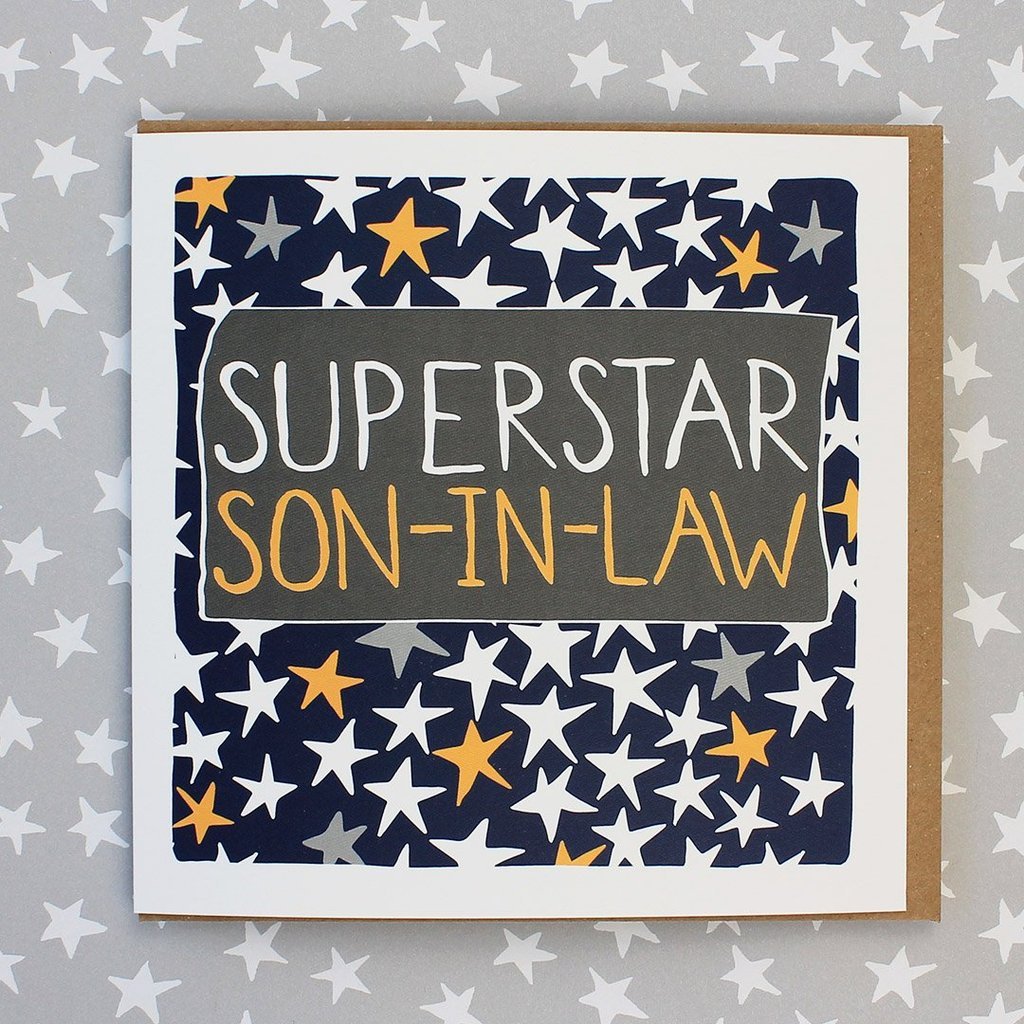 Superstar Son-in-law Card - Daisy Park