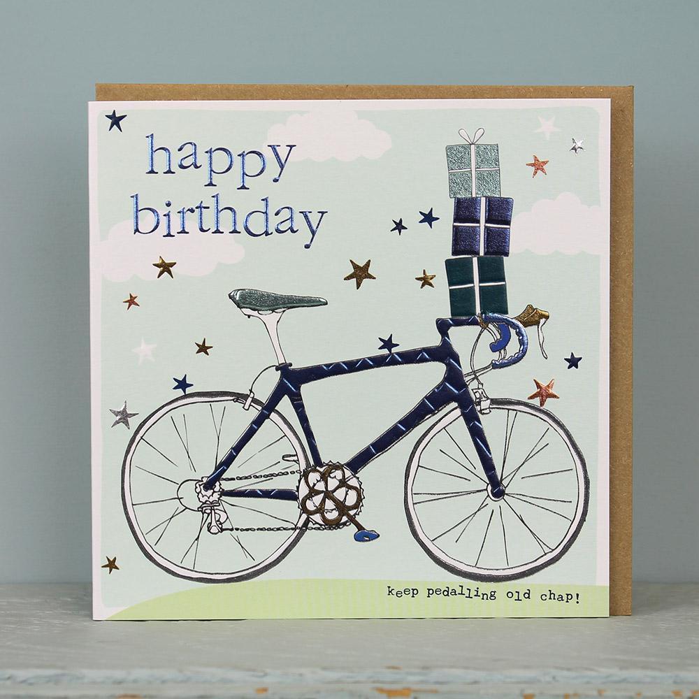 Birthday card - Bike card - Daisy Park