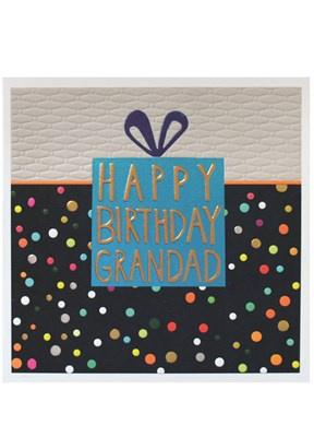 Happy Birthday Grandad present Card - Daisy Park