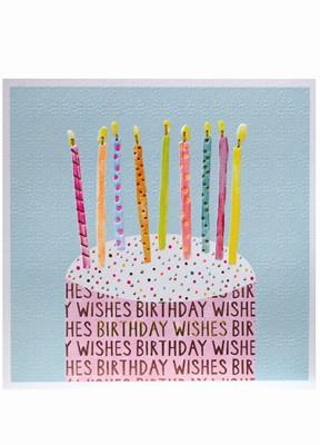 Birthday Wishes Cake Card - Daisy Park