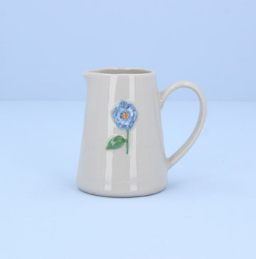 Blue viola Ceramic Mini jug - Daisy Park