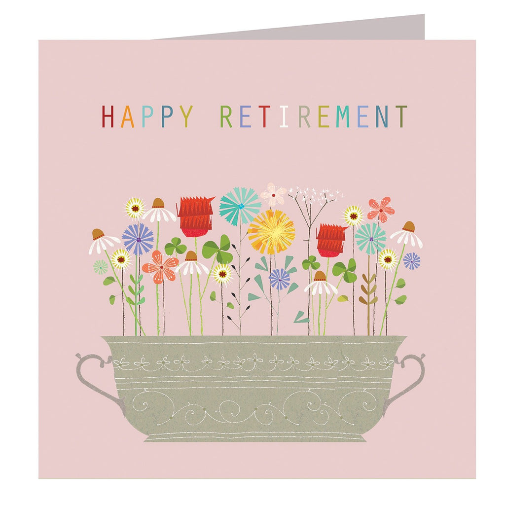 Floral Retirement Card - Daisy Park