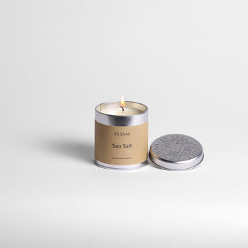 St Eval Sea Salt Tin Candle - Daisy Park