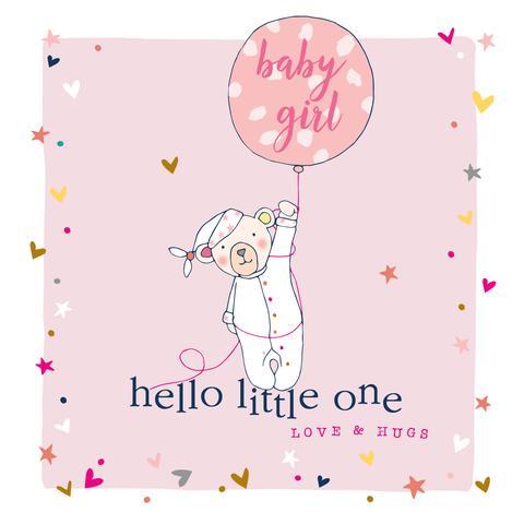 New Baby Girl Card - Daisy Park