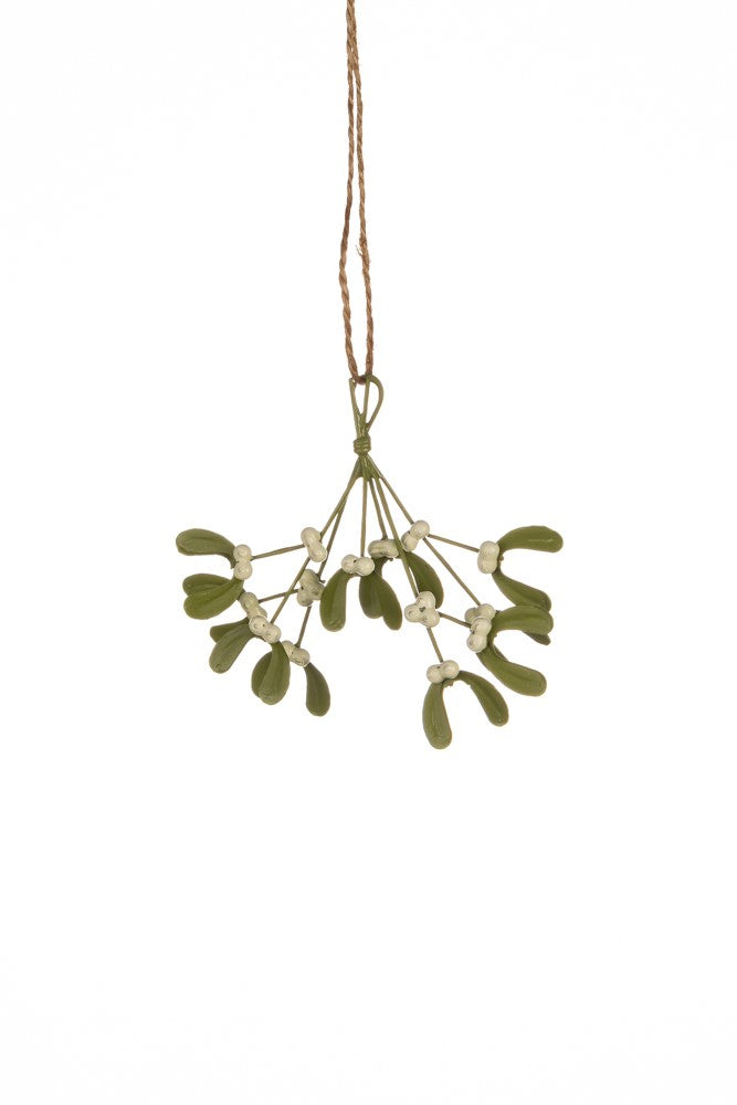Tin bunch of mistletoe decoration - Daisy Park