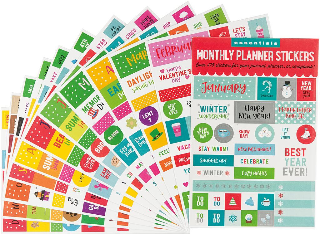 Seasonal Planner Stickers - Daisy Park